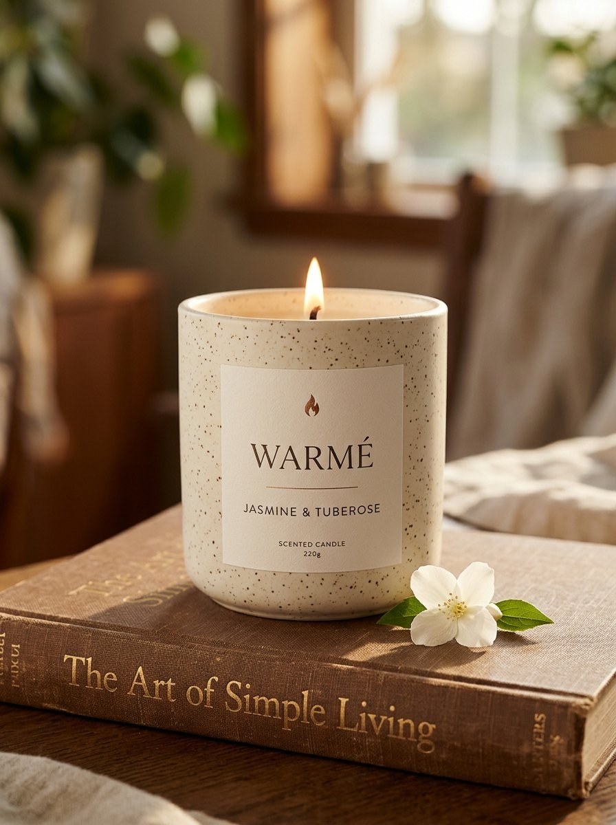 WARMÉ Jasmine and Tuberose candle